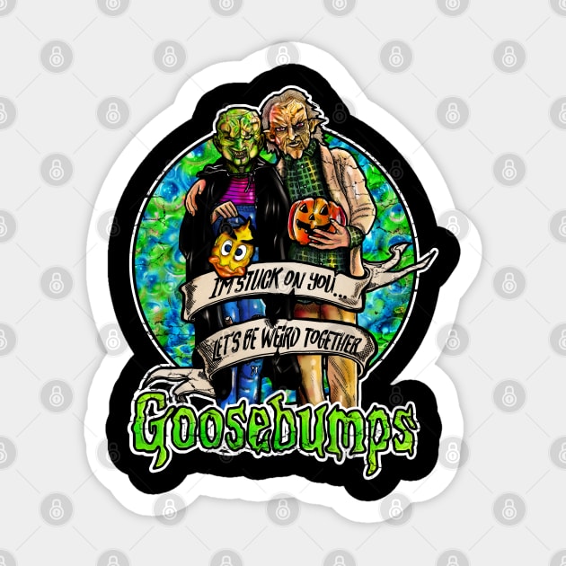 Goosebumps The Haunted Masks. Sticker by Inking Imp